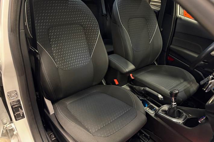 Hvid Ford Fiesta fra 2018