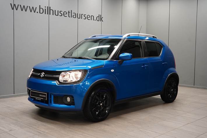 Blå Suzuki Ignis fra 2018