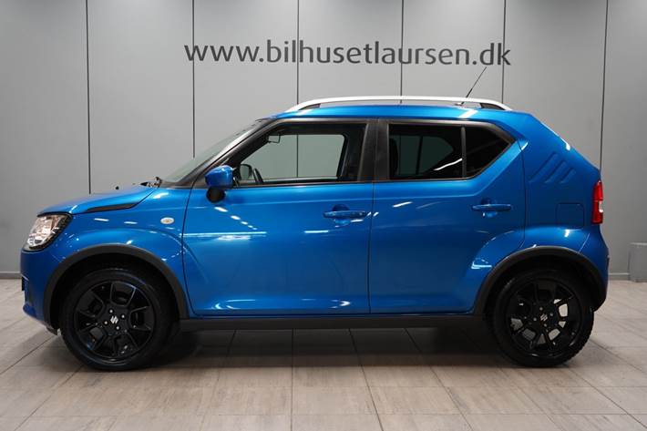 Blå Suzuki Ignis fra 2018
