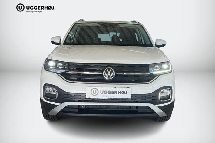 Hvid VW T-Cross fra 2021