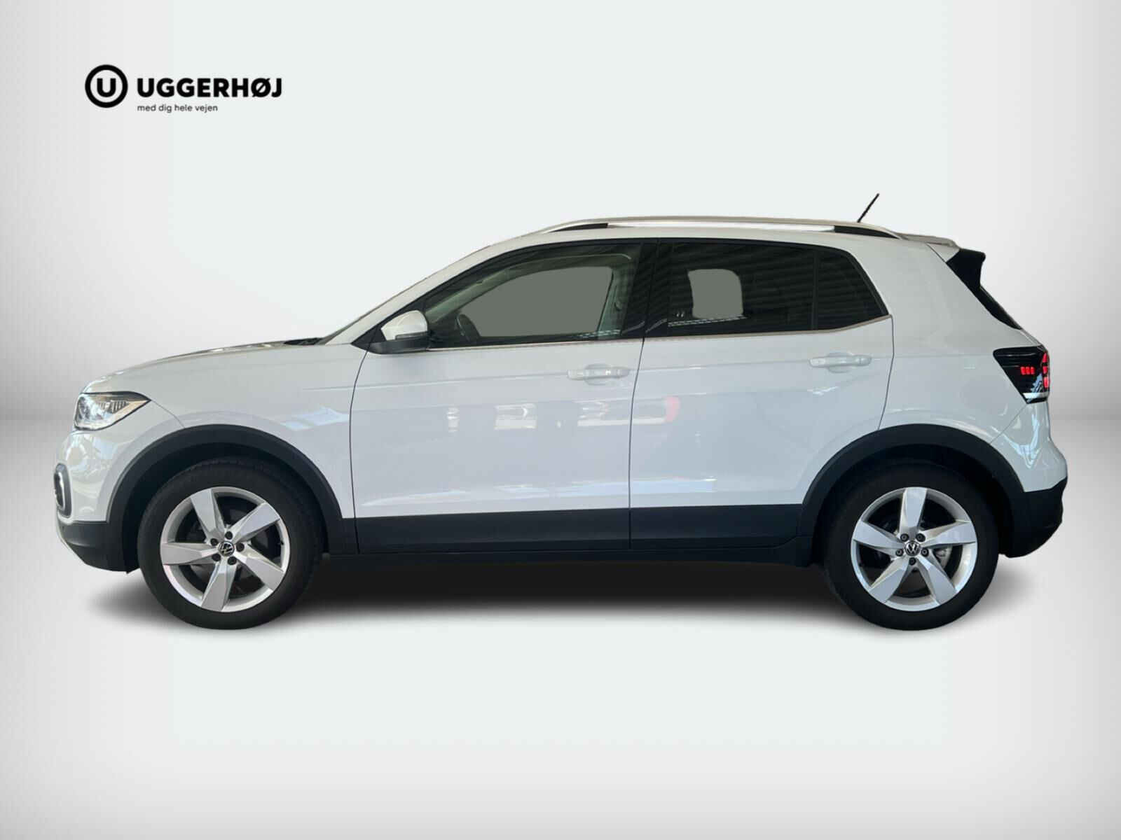 Hvid VW T-Cross fra 2021