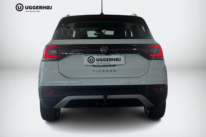 Hvid VW T-Cross fra 2021