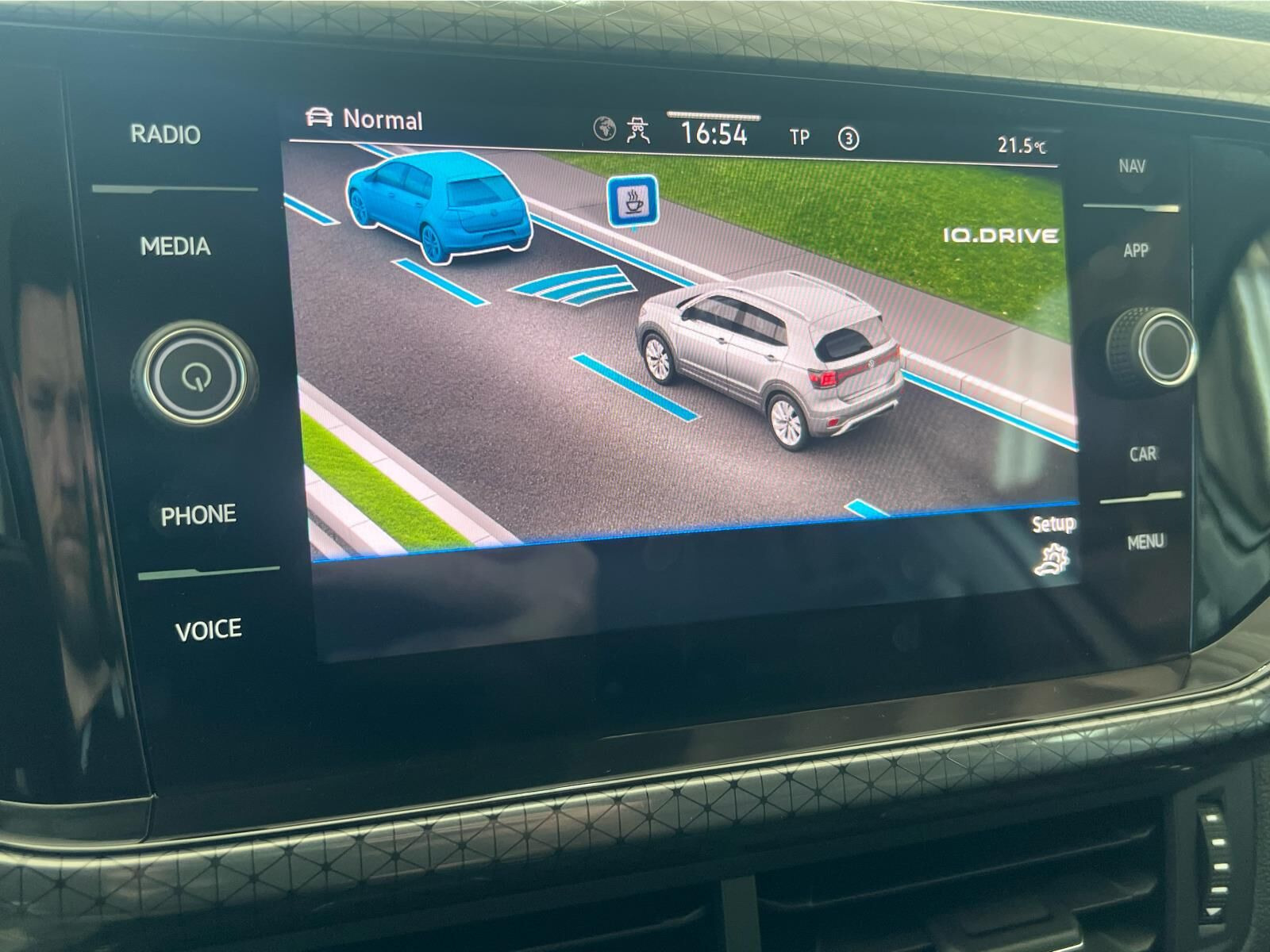 Hvid VW T-Cross fra 2021