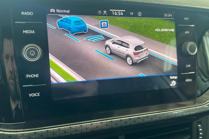 Hvid VW T-Cross fra 2021