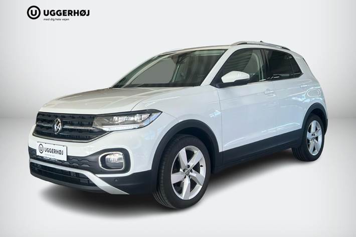 Hvid VW T-Cross fra 2021