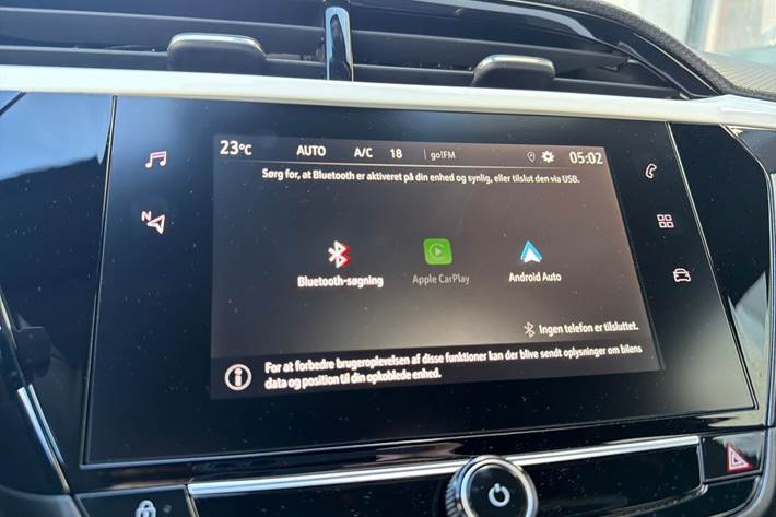 Sort Opel Corsa-e fra 2024