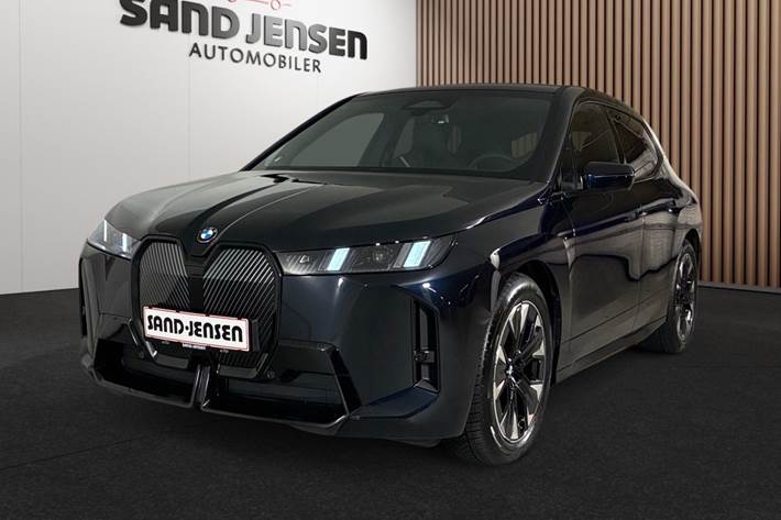 Sort BMW iX fra 2026