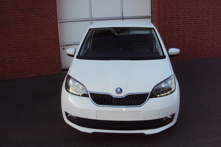 Hvid Skoda Citigo fra 2019