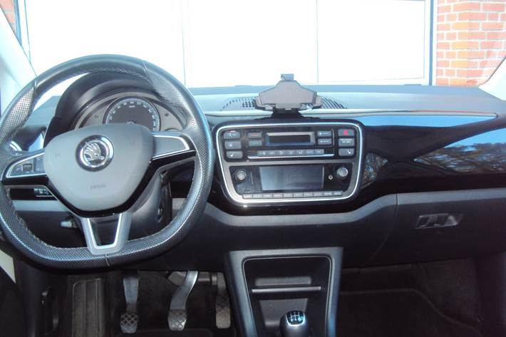 Hvid Skoda Citigo fra 2019