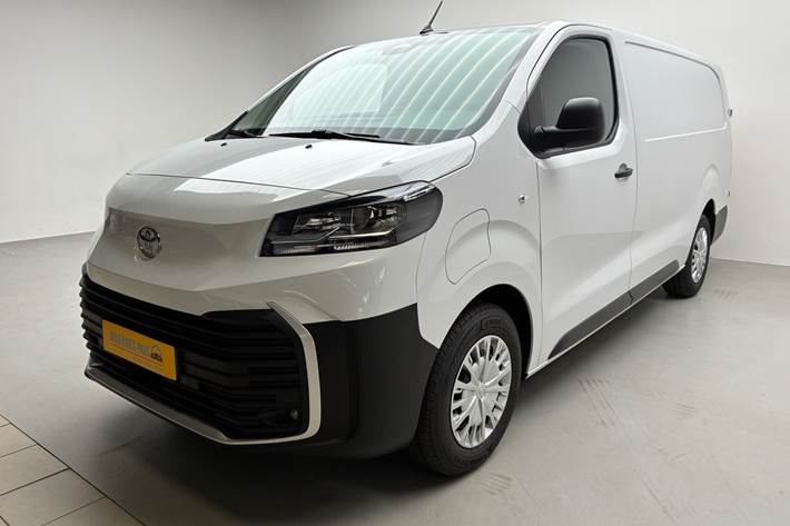 Hvid Toyota Proace Electric fra 2026