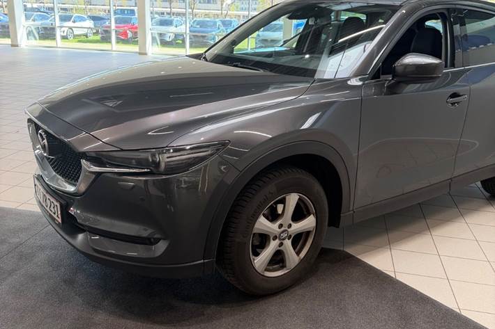 Grå Mazda CX-5 fra 2017