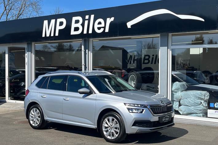Sølv Skoda Kamiq fra 2020