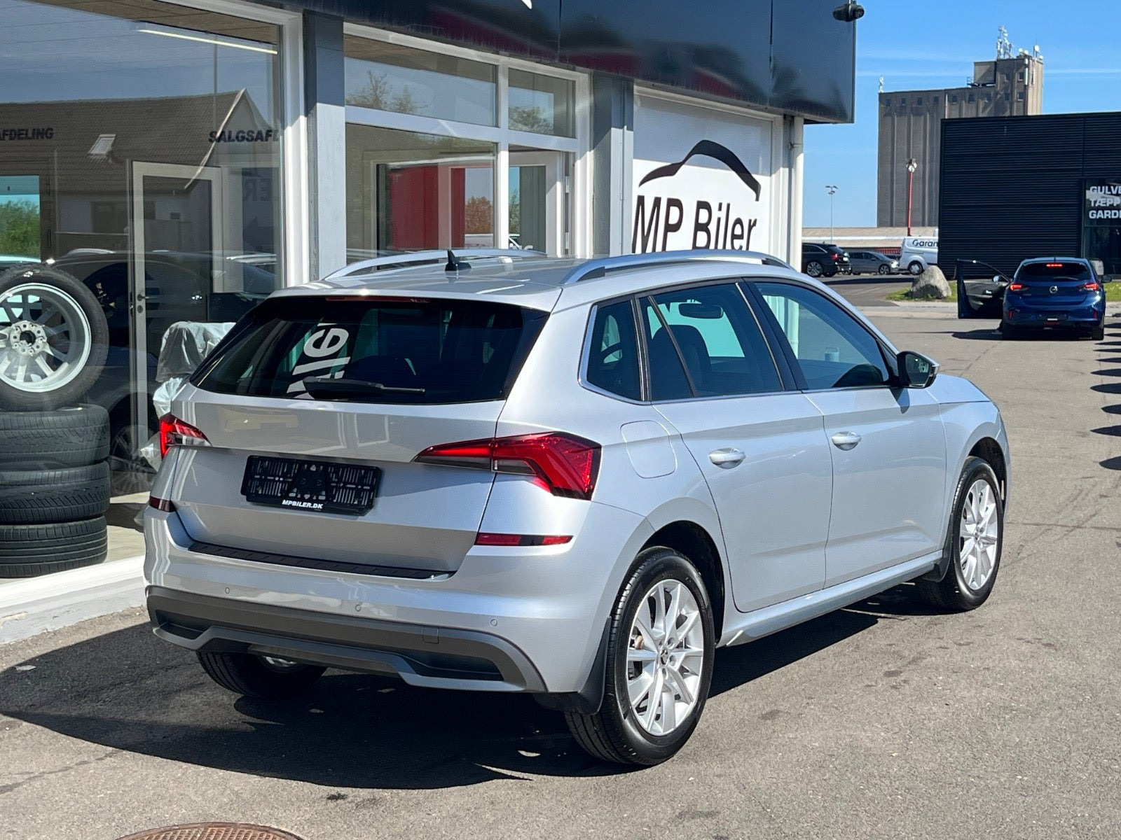 Sølv Skoda Kamiq fra 2020