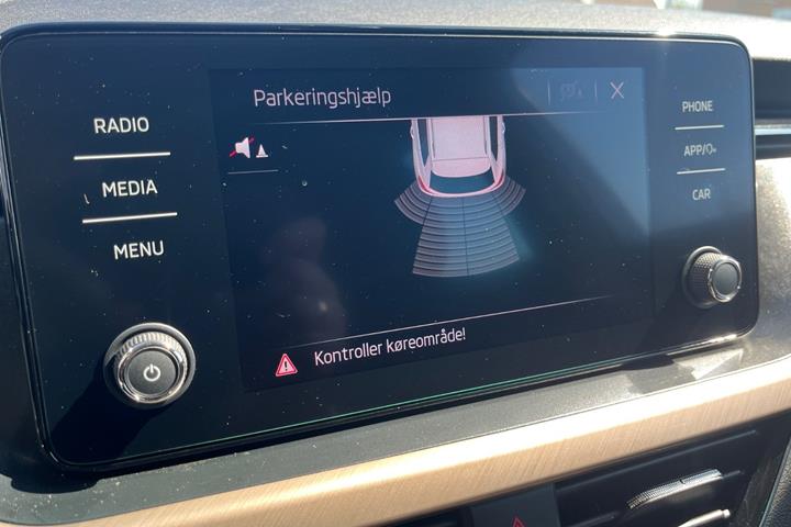 Sølv Skoda Kamiq fra 2020