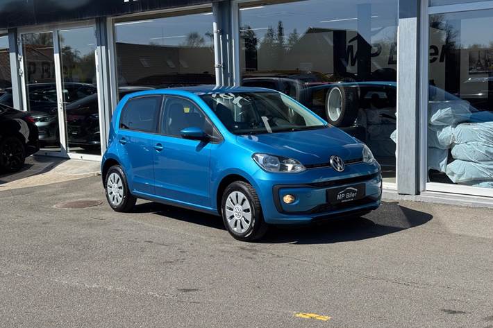 Blå VW UP! fra 2017