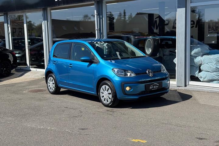 Blå VW UP! fra 2017