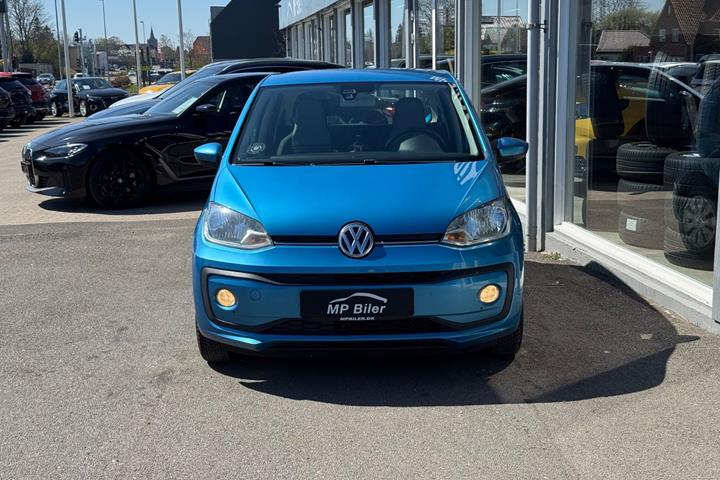 Blå VW UP! fra 2017