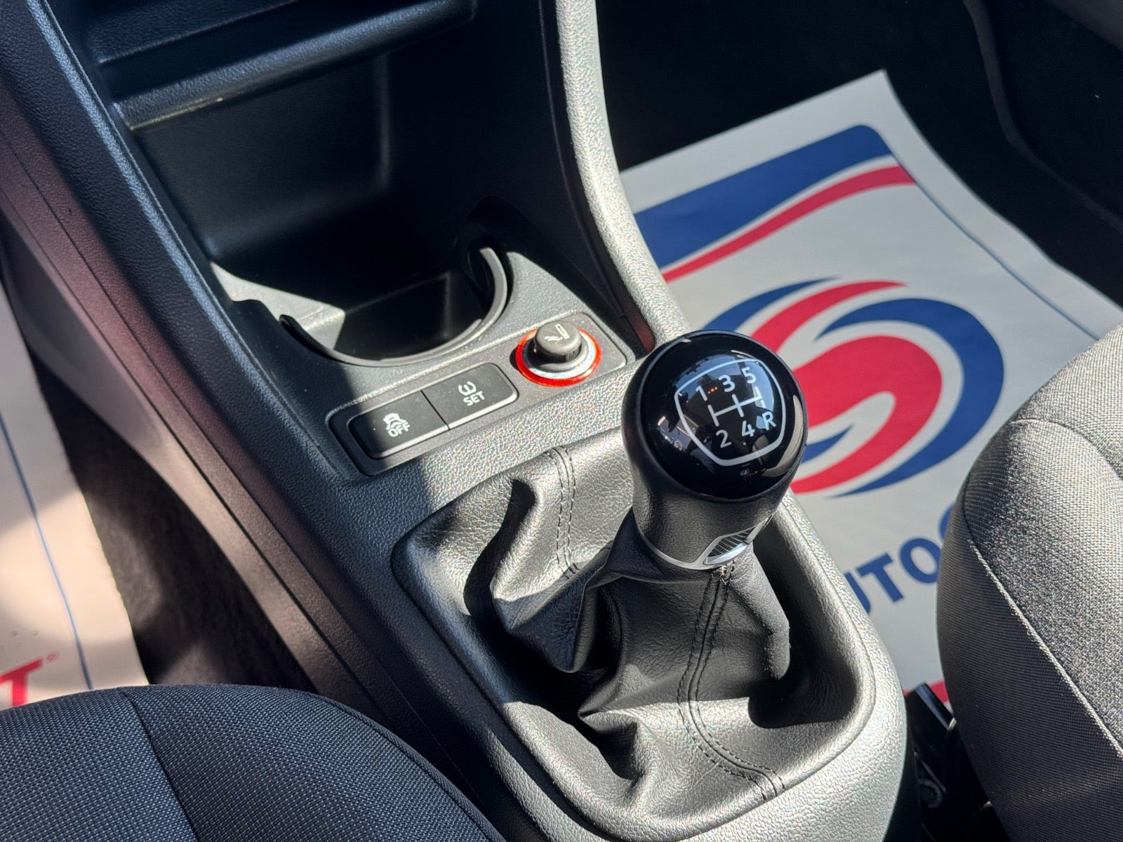 Blå VW UP! fra 2017