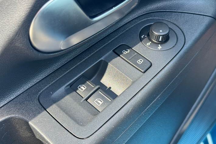 Blå VW UP! fra 2017