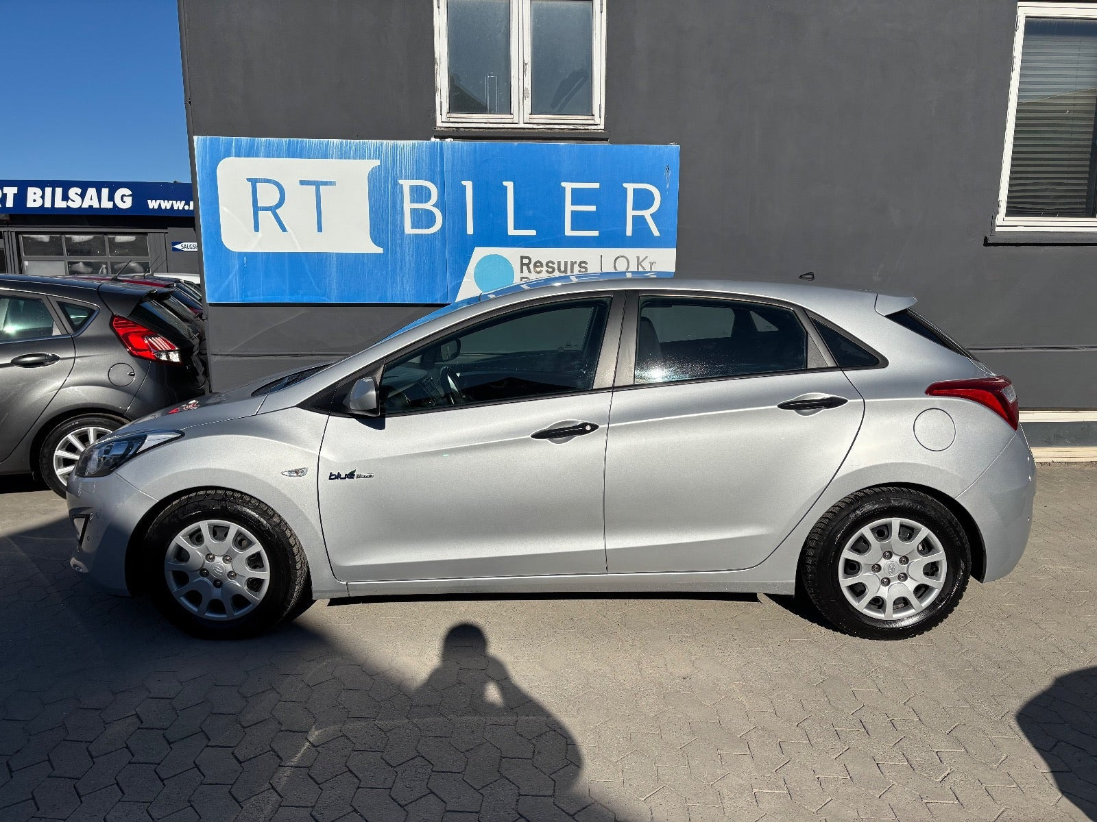 Hvid Hyundai i30 fra 2014