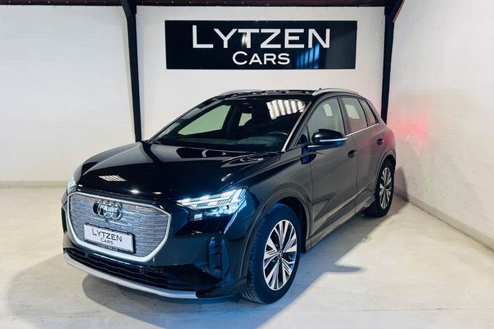 Sort Audi Q4 e-tron fra 2023