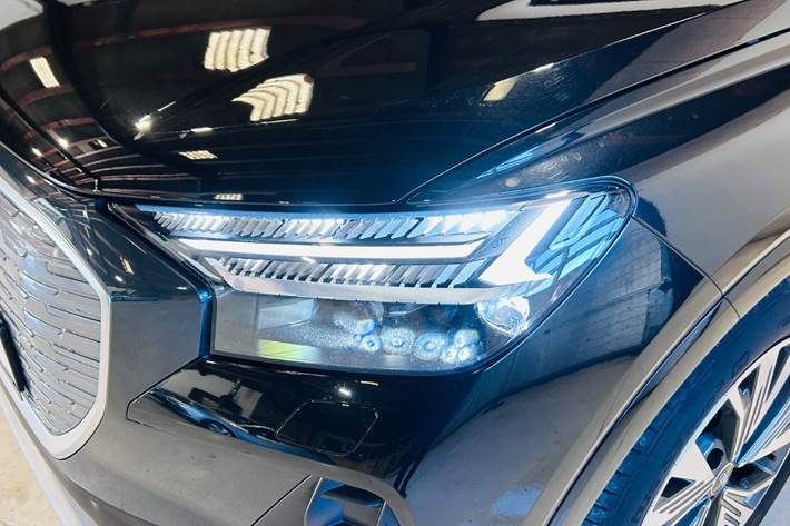 Sort Audi Q4 e-tron fra 2023