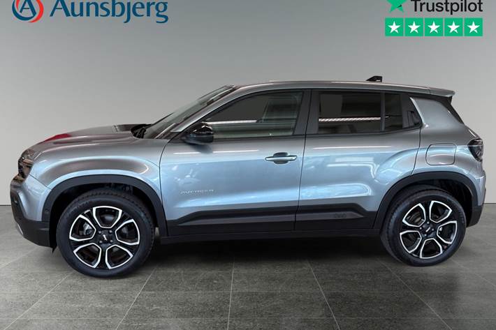 Grå Jeep Avenger fra 2025