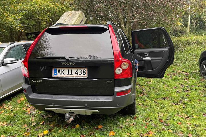 Sort Volvo XC90 fra 2005