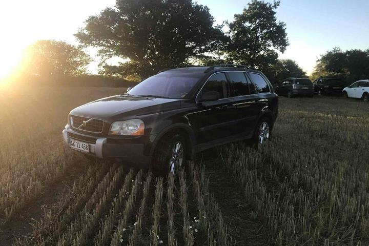 Sort Volvo XC90 fra 2005