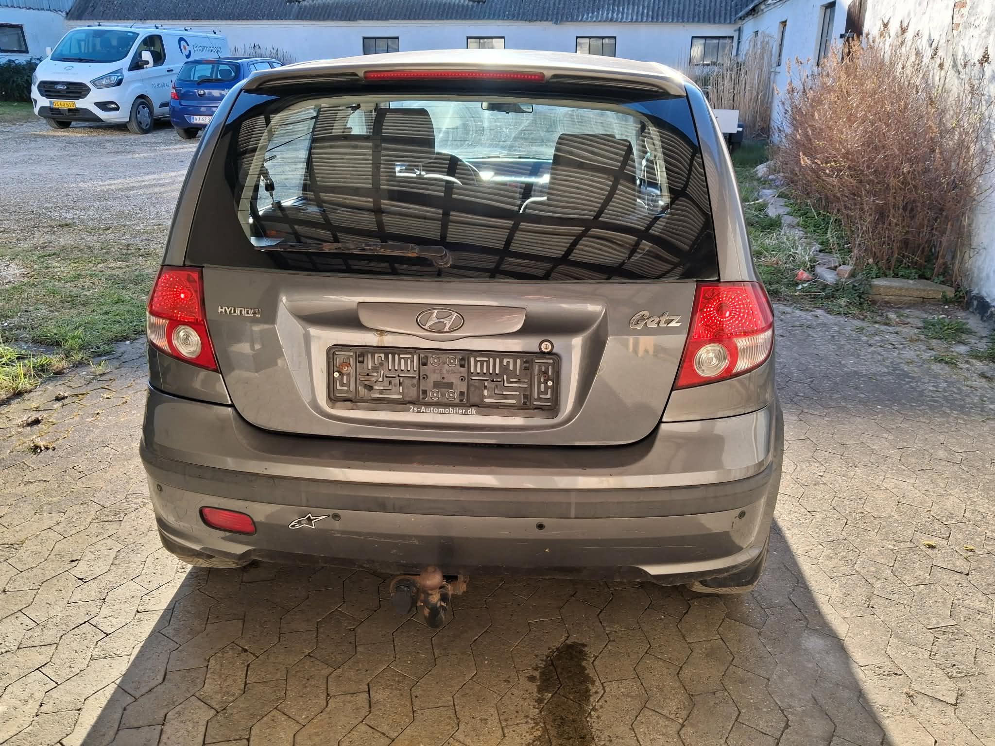 Grå Hyundai Getz fra 2004