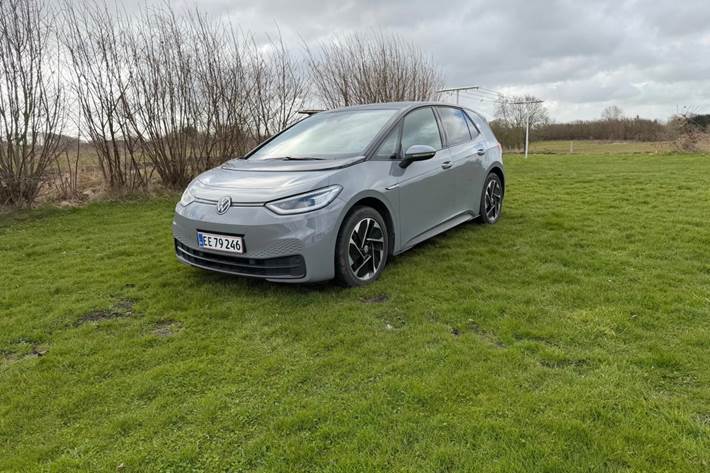 Grå VW ID.3 fra 2020