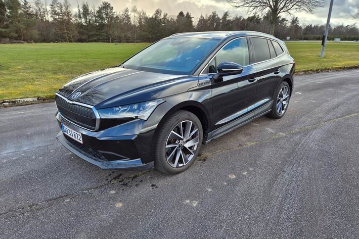 Sort Skoda Enyaq fra 2021