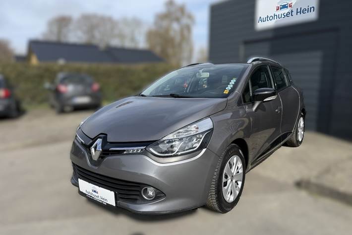 Grå Renault Clio IV fra 2014