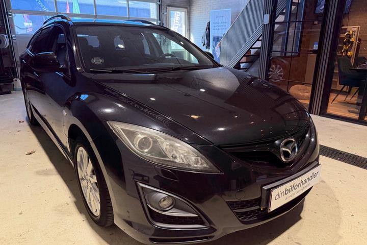 Sort Mazda 6 fra 2010