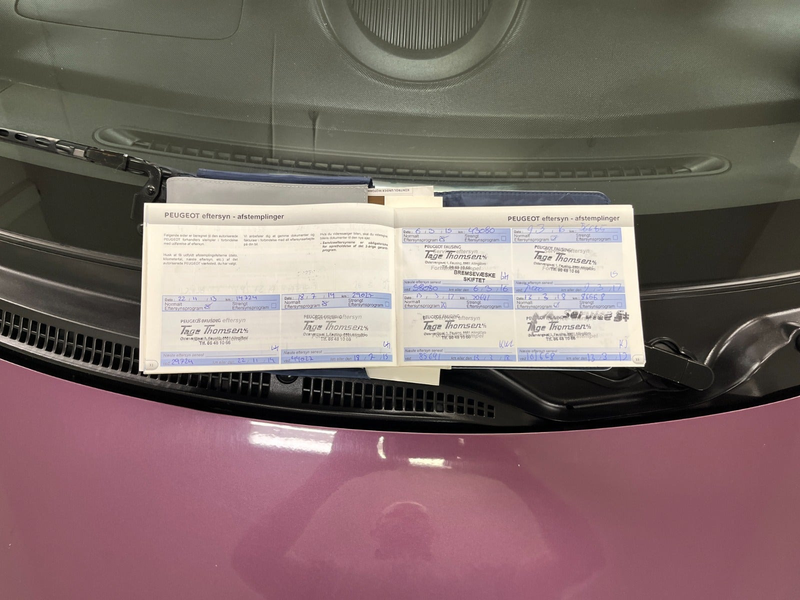 Lilla Peugeot 107 fra 2013
