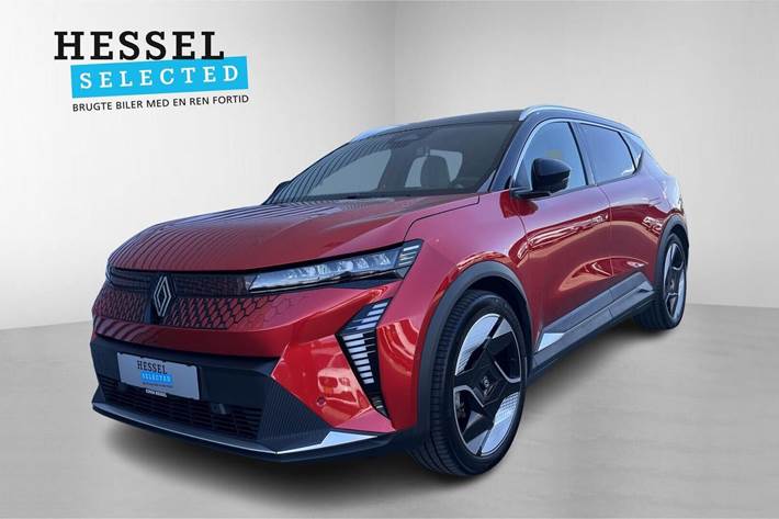 Rød Renault Scenic E-Tech fra 2025