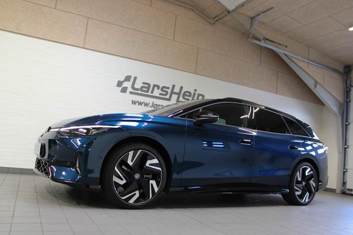 Blå VW ID.7 fra 2025
