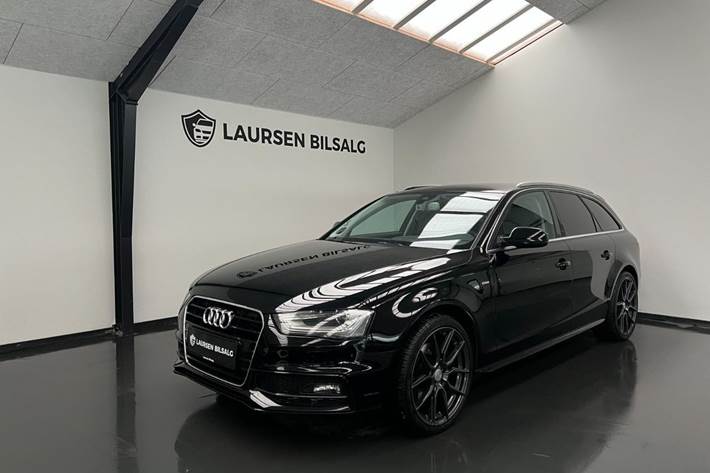 Sort Audi A4 fra 2015