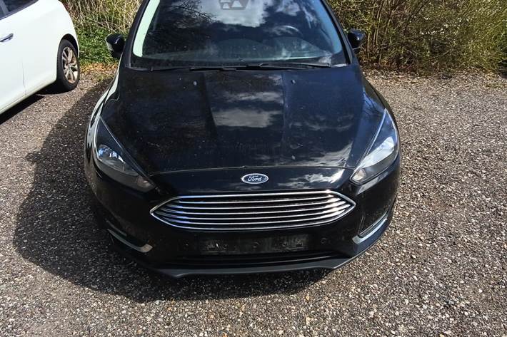 Sort Ford Focus fra 2016