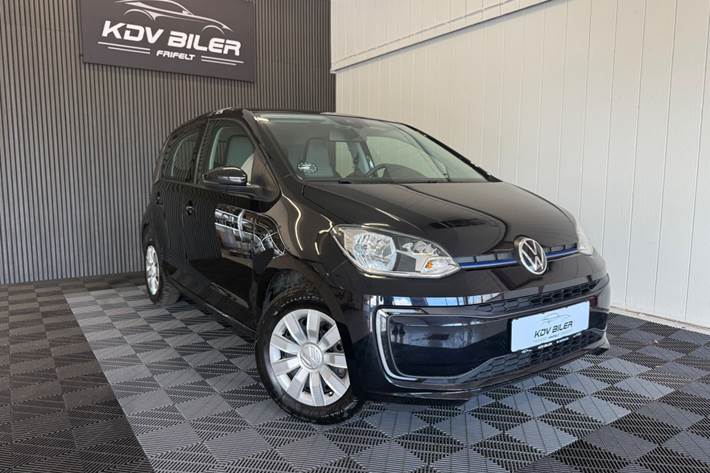 Sort VW E-UP! fra 2021 set udefra