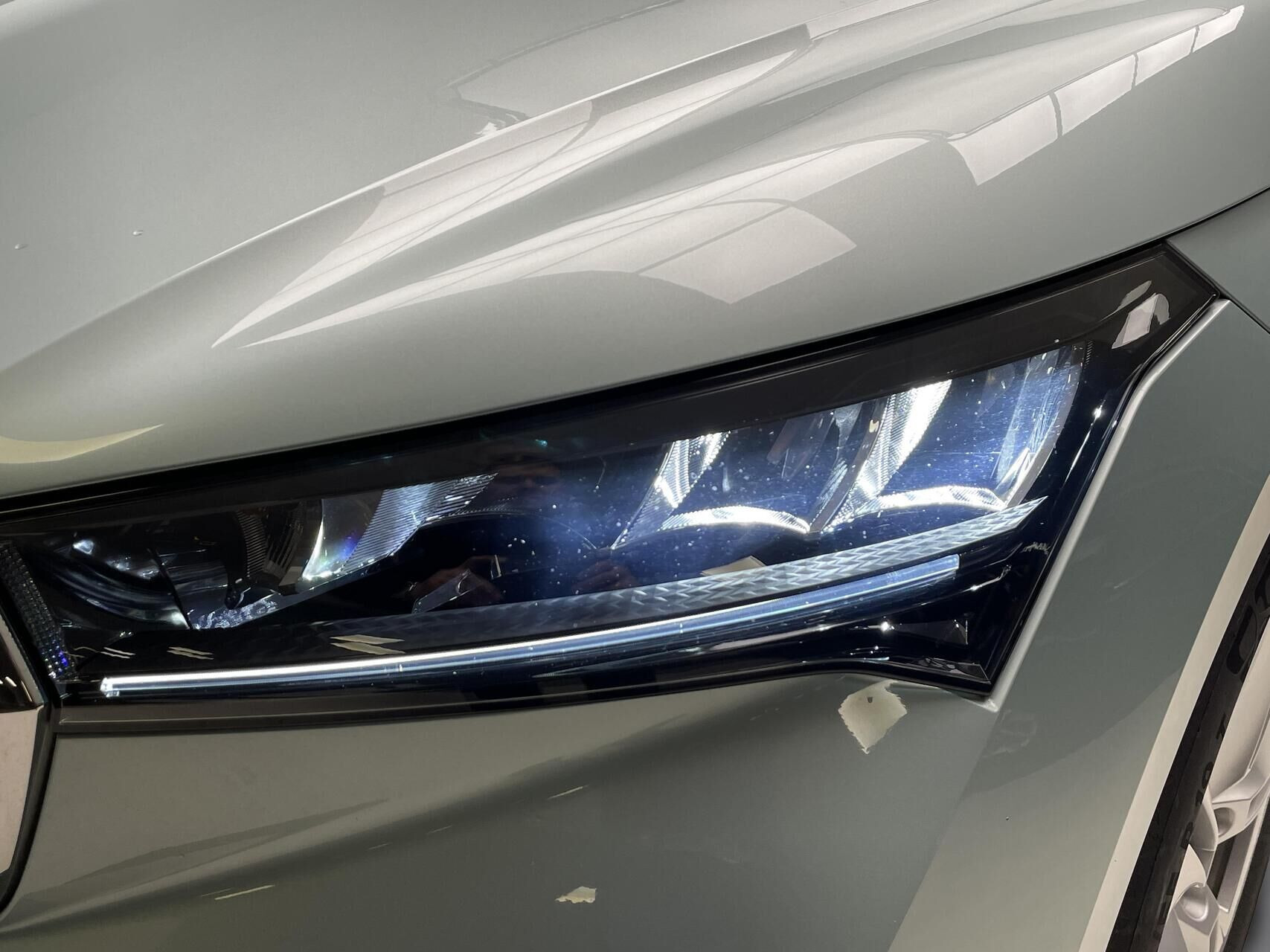 Sølv Skoda Enyaq fra 2023