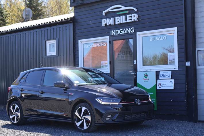Sort VW Polo fra 2024