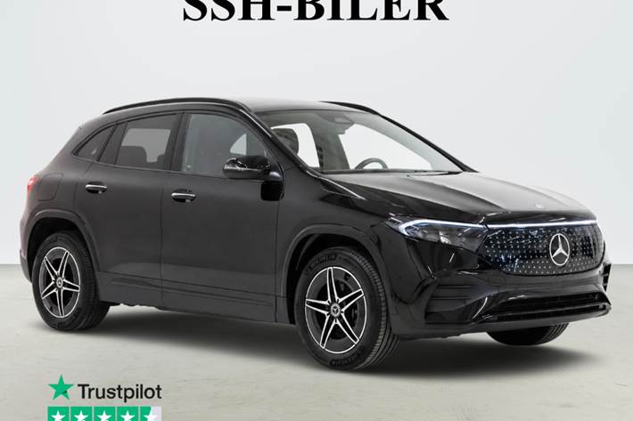 Sort Mercedes EQA250+ fra 2025