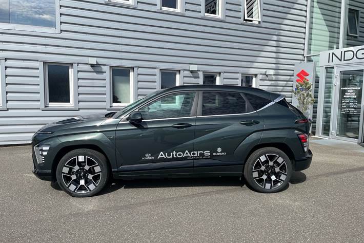 Grøn Hyundai Kona fra 2025