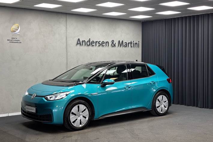 Turquoise VW ID.3 fra 2021