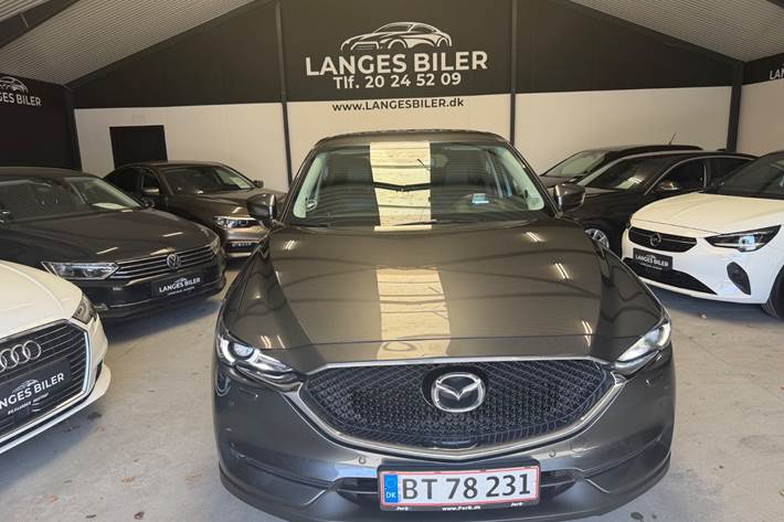 Grå Mazda CX-5 fra 2017