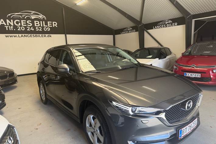 Grå Mazda CX-5 fra 2017