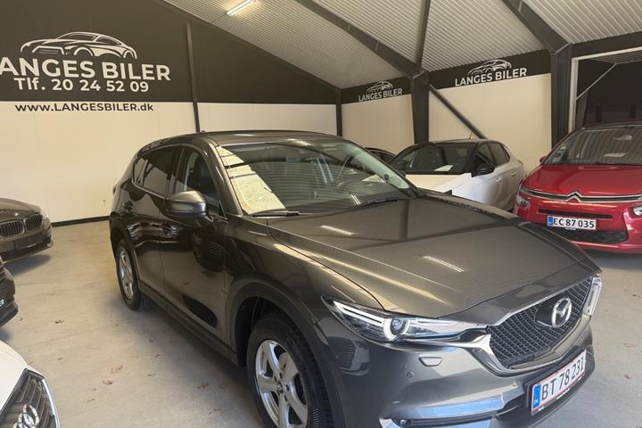Grå Mazda CX-5 fra 2017