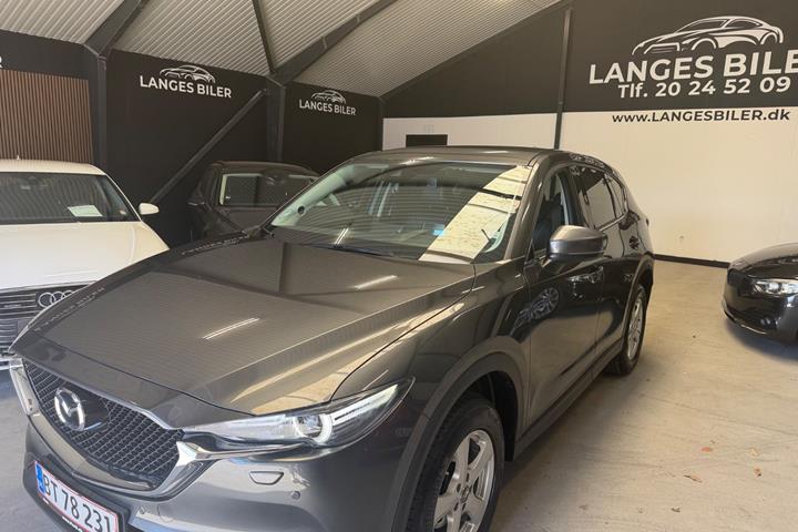 Grå Mazda CX-5 fra 2017