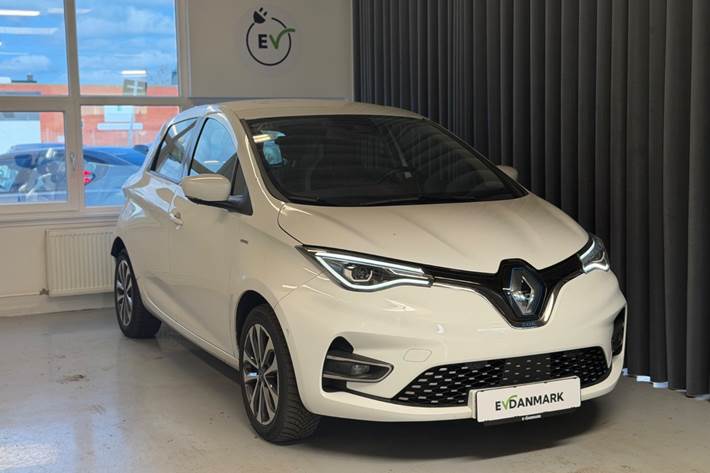 Hvid Renault Zoe fra 2020